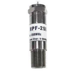 Filtre réseau pass haut 258 à 1500MHz Connectique F