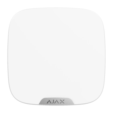 SIRENE EXT RADIO PERSONNALISABLE PREVOIR BRANDPLATE, GAMME SUPERIOR, BLANC