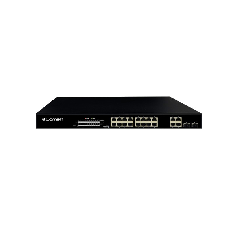 SWITCH 16 PORTS + 2 GE RJ 45 + 2 G UPLINK GBIT