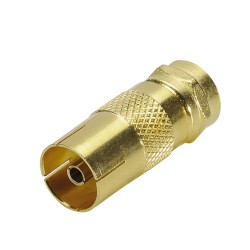 Adaptateur F mâle / TV 9.52...