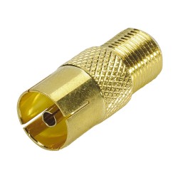 Adaptateur F femelle / TV...