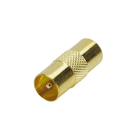 Adaptateur TV 9.52 mm Mâle / TV 9.52 mm Mâle - OR