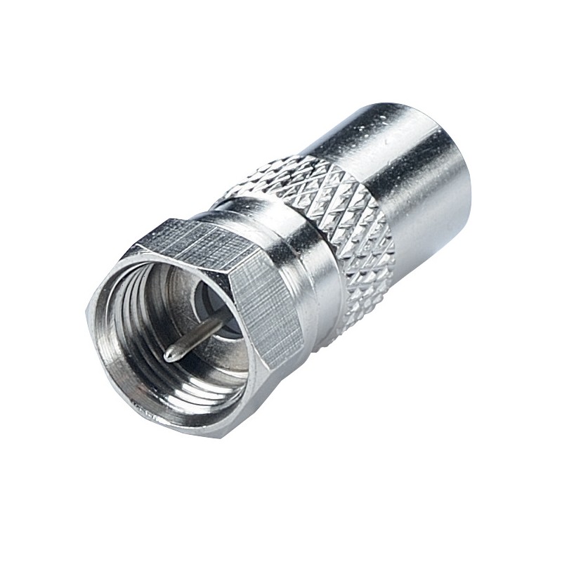 ADAPATEUR ''F'' MÂLE / TV 9.52MM MÂLE