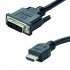 CORDON HDMI 1.3 Type A Male / DVI-D Male - 1m20