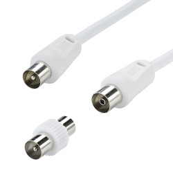 Cordon TV - 1m - 9.52 mm...