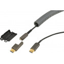 CORDON AOC HDMI A M/M + ADAPT HDMI D F/A M- 4K/60IPS - 60M