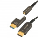 CORDON AOC HDMI A M/M + ADAPT HDMI D F/A M- 4K/60IPS - 20M