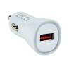 Chargeur USB A F - sur allume-cigare - 5V2.4A (Smart Charge) - blanc