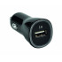 Chargeur USB A F - sur allume-cigare - 5V1A - noir