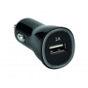 Chargeur USB A F - sur allume-cigare - 5V1A - noir
