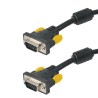Cordon VGA M/M - filtré - FLEX - Full HD 1080p - gaine souple ultra flex - 5m