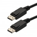 Cordon DisplayPort 1.2 M/M - 4K/60ips HDR 4:4:4 - 21.6 gbps - nickel - 1m50