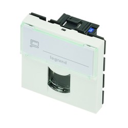 Plastron 2 modules - RJ45...