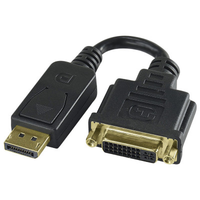 Convertisseur DisplayPort 1.1 M vers DVI F - Full HD 1080p - plug & play - 0m15