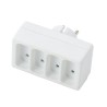 multiprises quadriplite (2 P) - 6A - 1380W - protection enfants