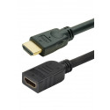 Cordon HDMI A M/F - 10m - 4K/60ips HDR 4:2:0 - 10.2 Gbps - OR