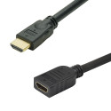 Cordon HDMI A M/F - 2m - 4K/60ips HDR 4:2:0 - 10.2 Gbps - OR