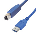 Cordon USB 3.2 gen 1 - A mâle / B mâle - 1m80