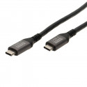 Cordon USB4 -C M/M - 40 Gbps - 5A - PD100W -noir -1m20