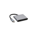 Convertisseur USB C Male vers 2 HDMI F - MST