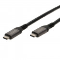 Cordon USB4 -C M/M - 20 Gbps - 5A - PD100W -noir -2m