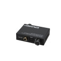 Convertisseur audio numérique vers analogique - TOSLINK / Jack 3.5 + 2RCA