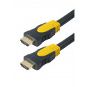 Cordon HDMI A M/M - FLEX Amplifié - Full HD 1080p - Bloc d'alim 5V - OR - 40m