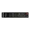 Télécommande universelle 2 en 1 MODE HOTEL, couleur noire
