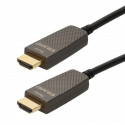 Cordon AOC HDMI 2.1 A M/M - fibre optique - 8K 60ips - HDR 4:4:4 - OR - 100m