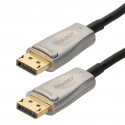 Cordon AOC DisplayPort 1.4 M/M - fibre optique - UHD 8K 60ips - OR - 50m