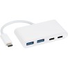 Convertisseur USB 3.2 gen 1 - C M vers HDMI F + USB C F + 2 USB A F - 15cm