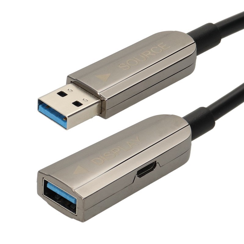 Cordon AOC USB 3.2 gen 1 - A M / F - 5 gbps - prises métal - 30m