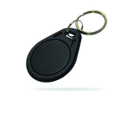 BADGE 13.56MHZ MIFARE CLASSIC PORTE CLEF NOIR CSN (PAR 100)