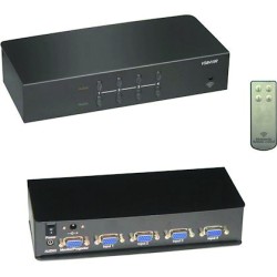 SELECTEUR VGA 4 x 1 - 250 MHz + TELECOMMANDE