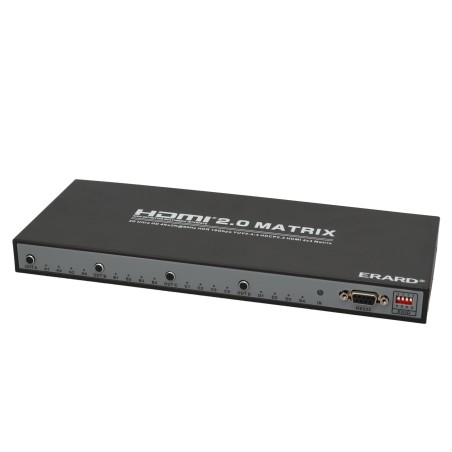 MATRICE HDMI 4 x 4 - 4K à 30ips / 3D + EDID + Téléco