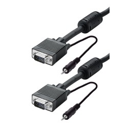 CORDON VGA + JACK 3.5 MALE/...