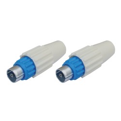 KIT DE 2 PRISES TV 9,52MM...