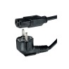 CORDON POUR APPAREILS CHAUFFANTS - PRISE IEC C13 FEMELLE EN