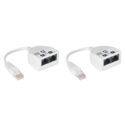 Coupleur/découpleur RJ45 - Internet et téléphone analogique