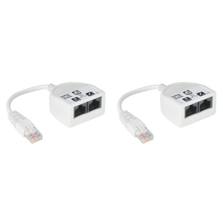 Coupleur/découpleur RJ45 - Internet et téléphone analogique