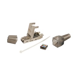 prises RJ45 Cat. 6a a monter - Pour Câble rigide : AWG 22/23