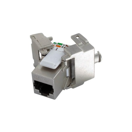 Keystone RJ45 Cat. 6a à monter - pour câble rigide - AWG 22/23 - métal