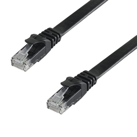 Cordon RJ45 - 5m - M/M - Cat. 6 - U/UTP - gaine plate