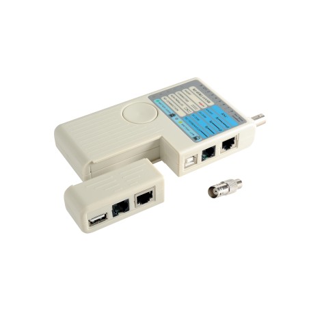 TESTEUR DE CABLES RJ11 / RJ45 / USB