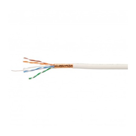 Bobine RJ45 - 100m - Cat. 6 - F/FTP - 23 AWG - 250MHz