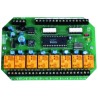 CARTE D'EXTENSION 8 ENTR+ES 8 SORTIES PARAM+TRABLES SUR BUS