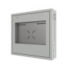 Coffret mural CCTV/DVR/NVR porte vitrée profondeur 200 blanc monté