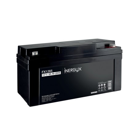BATTERIE VRLA 12V 65Ah BAC FR UL94 V0 350 x 167 x 174 MM