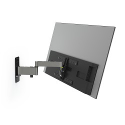 EXO OLED 400TW3 support mural aluminium inclinable orientable - 2 bras