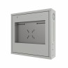 Coffret mural CCTV/DVR/NVR porte vitrée profondeur 200 blanc monté